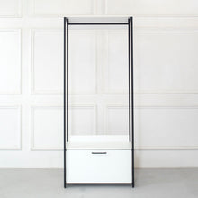 Load image into Gallery viewer, Fiona - Contemporary Wood And Metal Walk In Closet With Drawers
