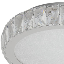 Load image into Gallery viewer, Crystal Flush Chandelier With Shades - Clear
