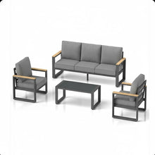 Load image into Gallery viewer, Modern Outdoor Sofa Set With Coffee Table
