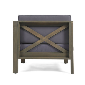 Brava - X Back Arm Chair