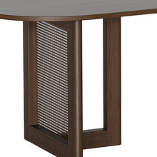 Load image into Gallery viewer, Wood Oval Bar Table (712262) - Walnut
