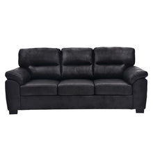 Load image into Gallery viewer, 3 Seater Sofa With Padded Armrests And Triangular Leg
