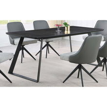 Load image into Gallery viewer, Smith - Rectangular Top Dining Table With 3 Drawers - Black
