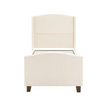 Load image into Gallery viewer, Platform Bed Frame With Tall Headboard And High Footboard

