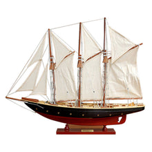 Load image into Gallery viewer, Hand Painted Model Boat (624662) - Dark Brown / White
