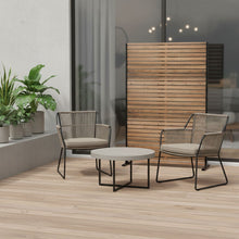 Load image into Gallery viewer, Three Panel Screen Room Divider - Natural
