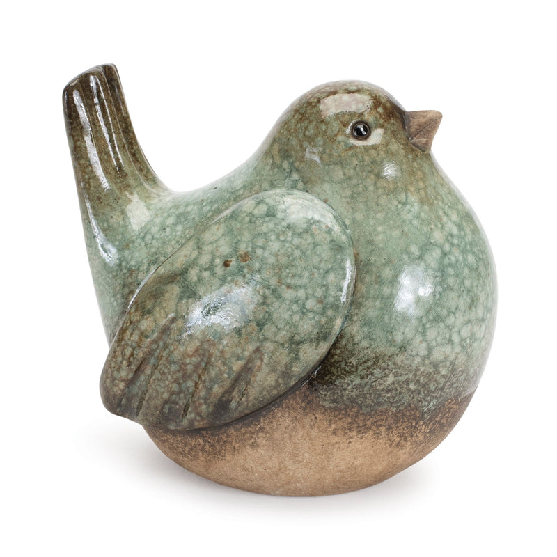 Figurine Tabletop Sculpture (Set of 4) - Green / Terracotta