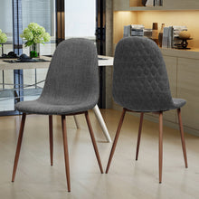 Load image into Gallery viewer, Elegant Dining Chair Set With Fabric
