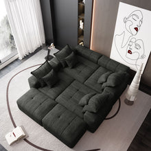 Load image into Gallery viewer, Modern Oversized Diy Combination Modular Sectional Sofa With Pillows
