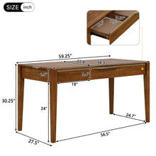 Load image into Gallery viewer, Modern Home Office Desk With Drawers

