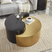 Load image into Gallery viewer, Ying Yang - Coffee Table - Gold / Black
