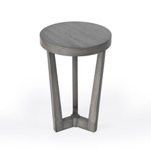 Load image into Gallery viewer, 24" Manufactured Wood Round End Table - Gray
