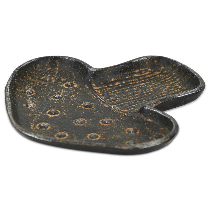 Cast Iron Handmade Trinket Tray - Black