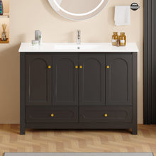 Load image into Gallery viewer, Bathroom Vanity With Sink Combo, 4 Soft Close Doors And 2 Drawers
