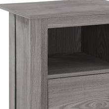 Load image into Gallery viewer, 24" Wood End Table With Shelf - Gray

