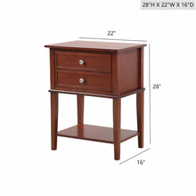 Load image into Gallery viewer, Vibrant Contemporary Nightstand
