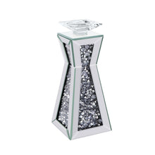 Load image into Gallery viewer, Noralie - Candle Holder (Set of 2) - Mirrored, Faux Diamonds
