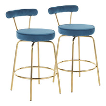 Load image into Gallery viewer, Rhonda - Glam Counter Stool (Set of 2)
