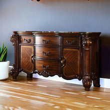 Load image into Gallery viewer, Solid Wood Five Drawer Dresser - Brown
