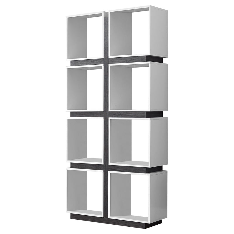 Eight Tier Cube Bookcase (333364) - White