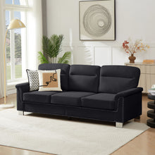 Load image into Gallery viewer, 3 Seater Elegant Stationary Sofa

