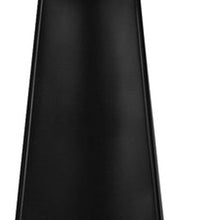 Load image into Gallery viewer, Geometric Table Lamp With Beige Drum Shade - Black
