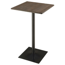 Load image into Gallery viewer, Staccato - Square Pub Height Bar Table - Dark Brown
