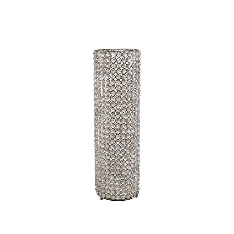 Table Vase (628109) - Clear / Silver