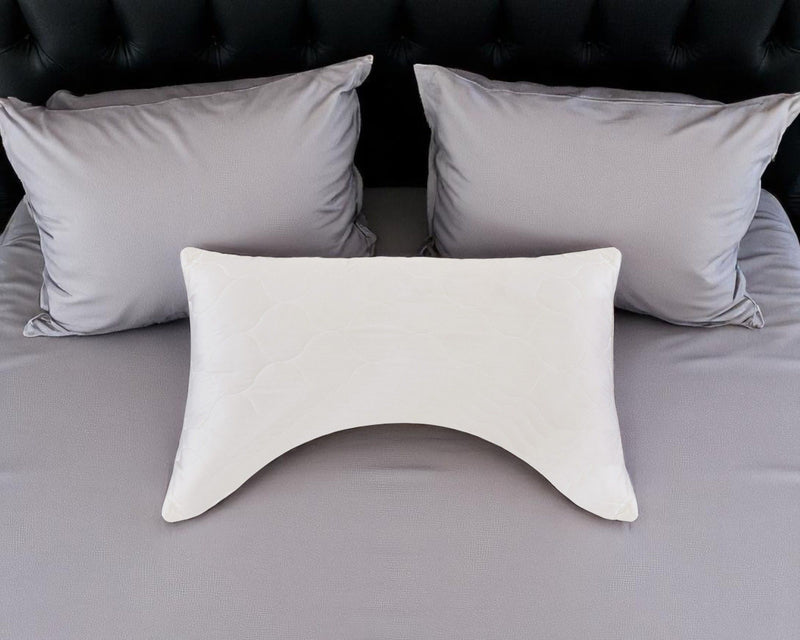 Cotton Wool Hypoallergenic Ergonomic Bed Pillow - Queen