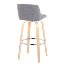 Load image into Gallery viewer, Toriano - Contemporary Fixed Height Barstool &amp; Swivel With Round Footrest (Set of 2)
