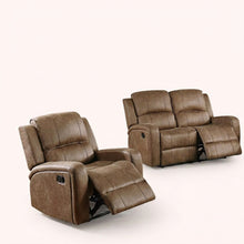 Load image into Gallery viewer, Modern Living Room Set With Square Armrest, Cushion Backrest

