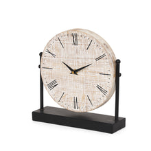 Load image into Gallery viewer, Analog Square Wall Clock - Black
