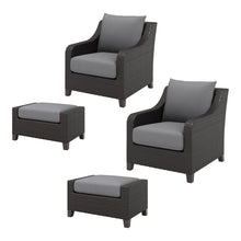 Load image into Gallery viewer, Skye - Outdoor Chair &amp; Ottoman Set
