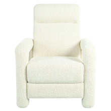 Load image into Gallery viewer, Push Back Recliner Armchair Upholstered Recliner Chair Single Sofa With Adjustable Backrest
