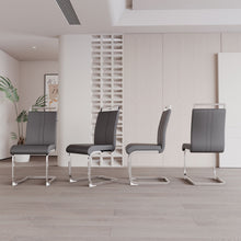 Load image into Gallery viewer, Modern Dining Chairs With Padded Seat, High Back
