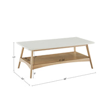 Load image into Gallery viewer, Modern Table With Extra Storage

