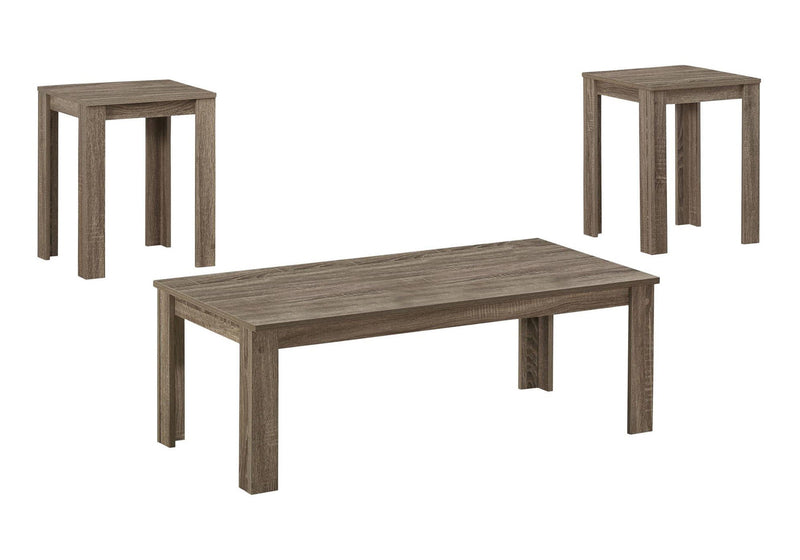 44" Coffee Table (Set of 3) - Taupe