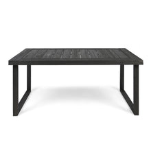 Load image into Gallery viewer, Outdoor Acacia Wood Dining Table, Sandblast Finish
