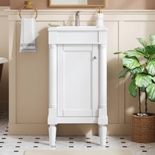 Load image into Gallery viewer, French Style Bathroom Cabinet With Sink, Adjustable Shelf
