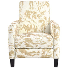 Load image into Gallery viewer, Push Back Upholstered Recliner Armchair
