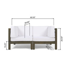 Load image into Gallery viewer, Oana - 2 Piece Loveseat Set With Water Resistant Cushions
