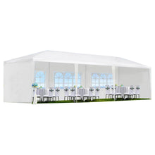Load image into Gallery viewer, 10X30' Wedding Party Canopy Tent Outdoor Gazebo With Removable Sidewalls
