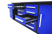 Load image into Gallery viewer, Storage Cabinets With Workbench (With 10 Drawers And 2 Cabinets)
