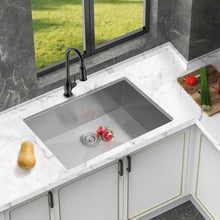 Load image into Gallery viewer, Undermount Stainless Steel Kitchen Sink, Deep Single Bowl Basin
