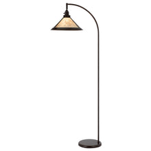 Load image into Gallery viewer, Traditional Shaped Floor Lamp With White Empire Shade - Bronze
