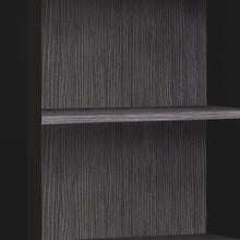 Load image into Gallery viewer, Adjustable Four Tier Bookcase - Black / Gray

