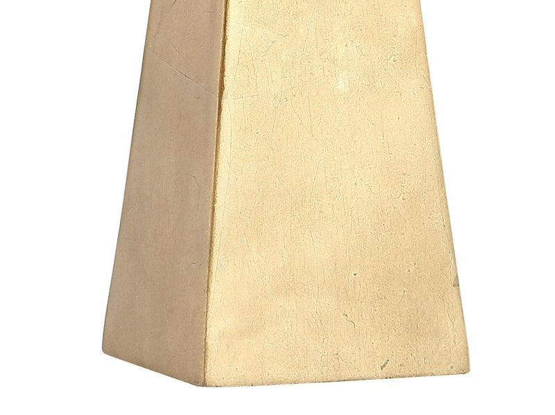 21" Novelty Table Lamp LED With Globe Shade - Gold