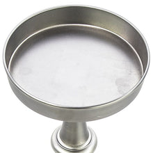 Load image into Gallery viewer, Finish Drink Size Accent Table - Brushed Silver
