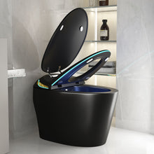 Load image into Gallery viewer, Unique Smart Toile With Built In Bidet, Auto Open / Close Seat, Foot Sensor, LED Display, Night Light, Warm Water &amp; Dryer Ceramic
