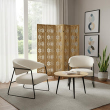 Load image into Gallery viewer, Eight Panel Screen Room Divider - Brown
